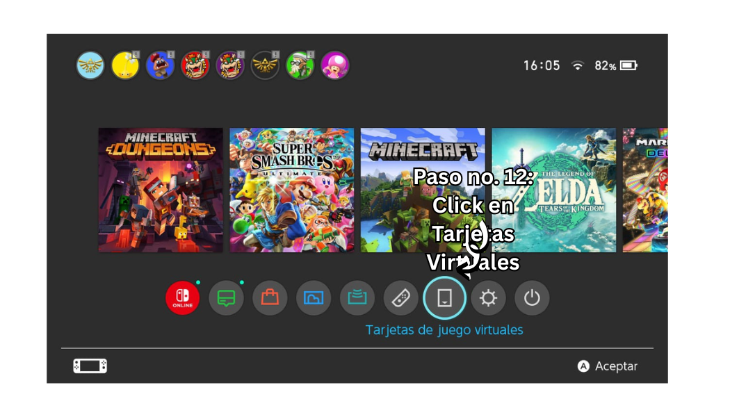 Paso 12 para instalar juegos