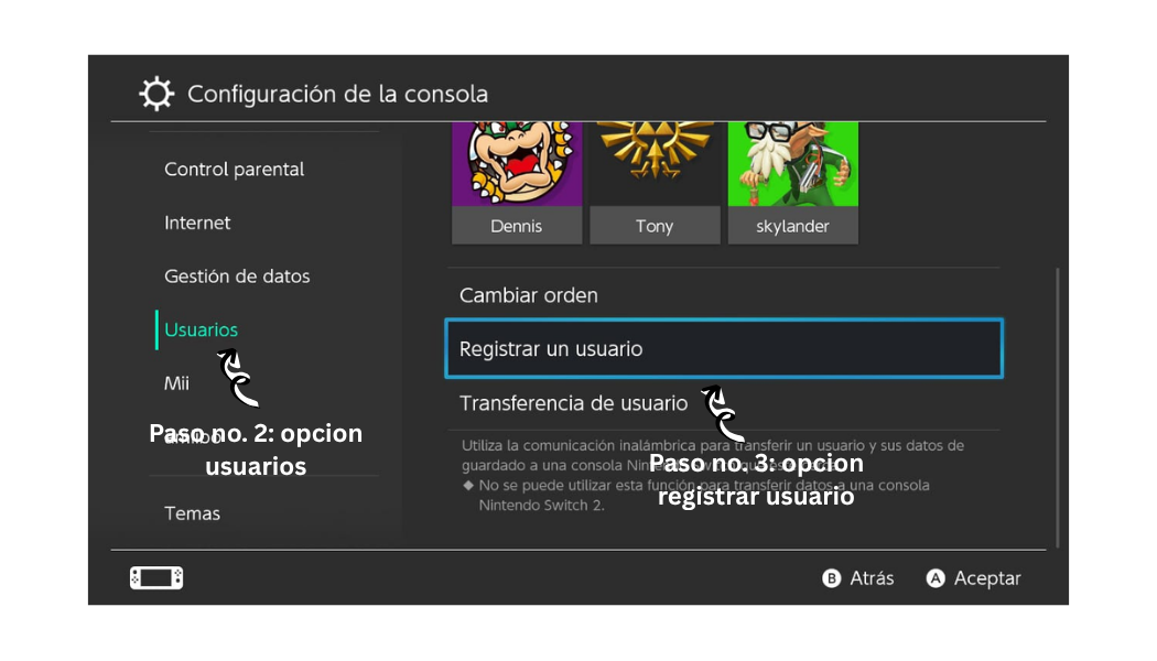 Paso 2 para instalar juegos